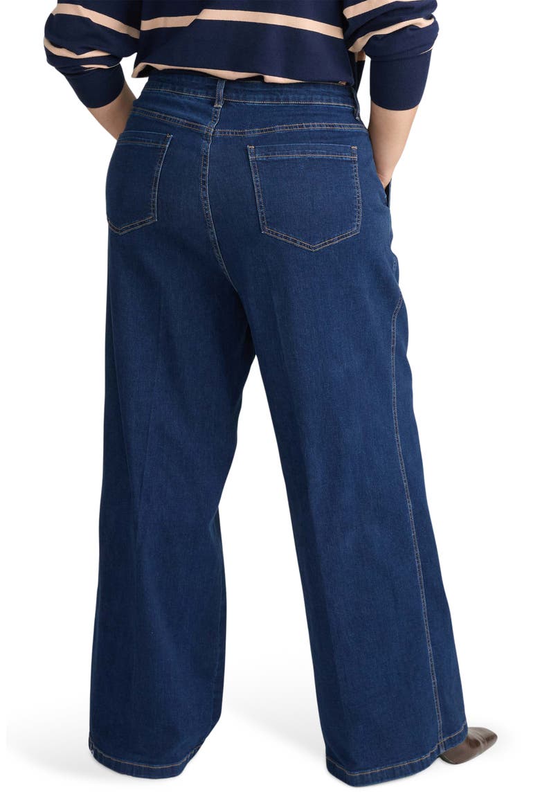 Ramona High Waist Wide Leg Jeans, Alternate, color, WILD INDIGO