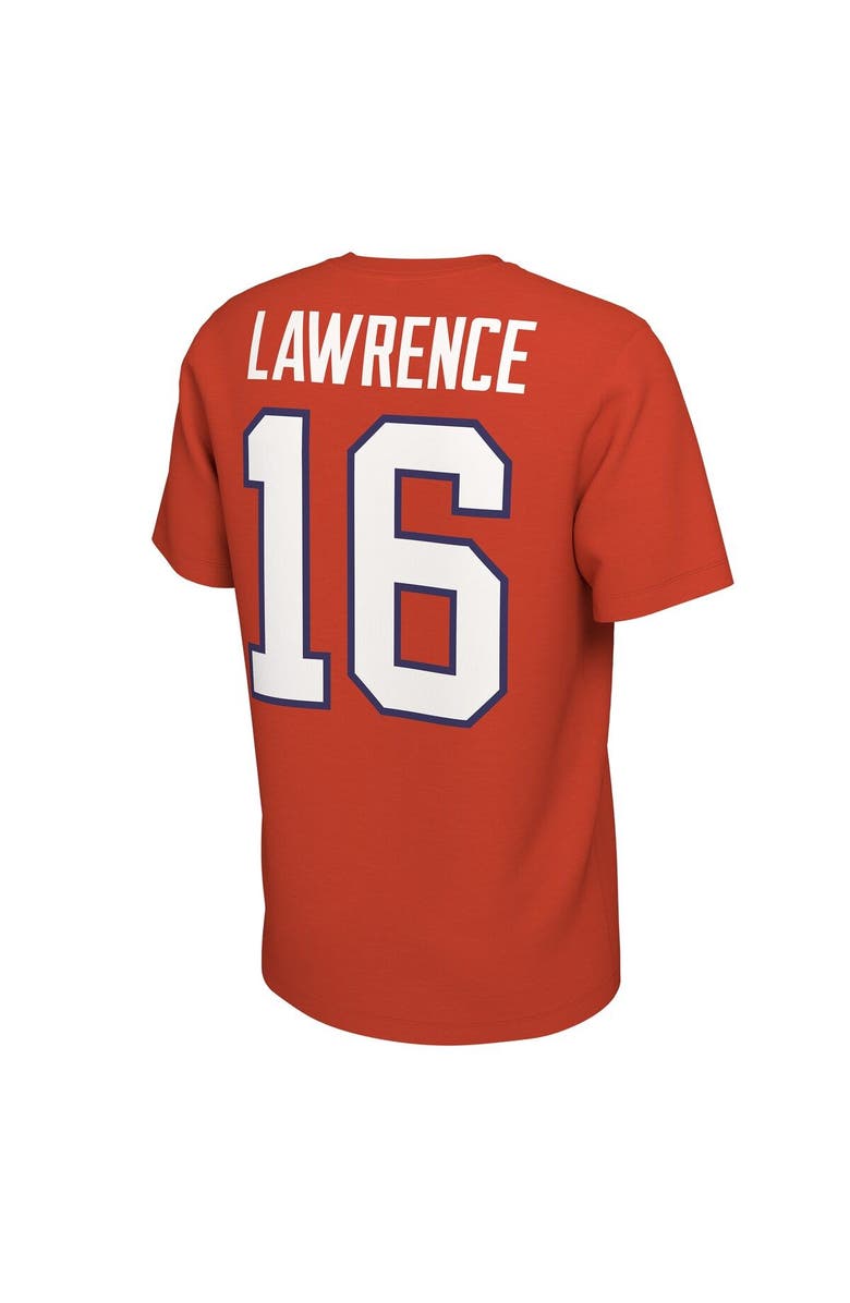 Nike Men's Nike Trevor Lawrence Orange Clemson Tigers Alumni Name & Number T-Shirt, Alternate, color,