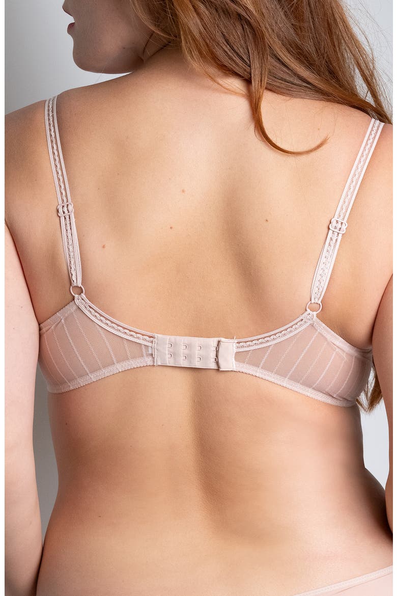 Maddie Underwire Demi Bra, Alternate, color, SOFT PINK