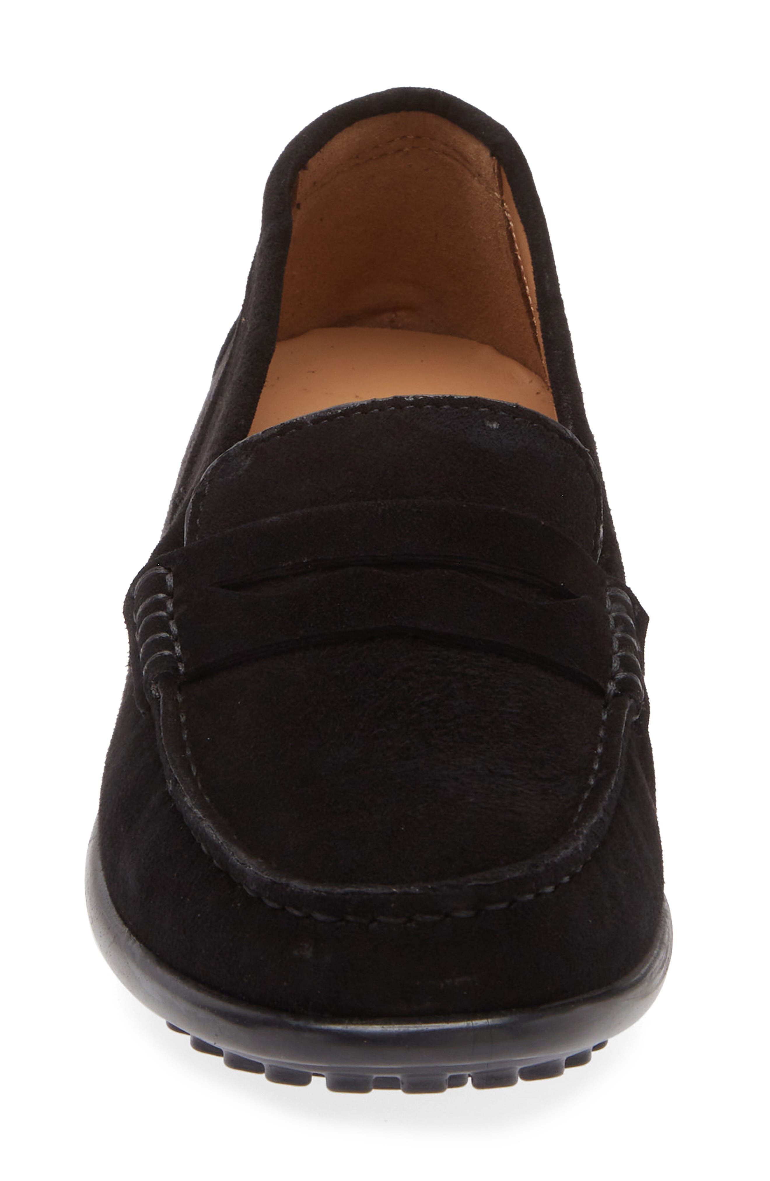 The FLEXX Winter Penny Loafer, Alternate, color, Black