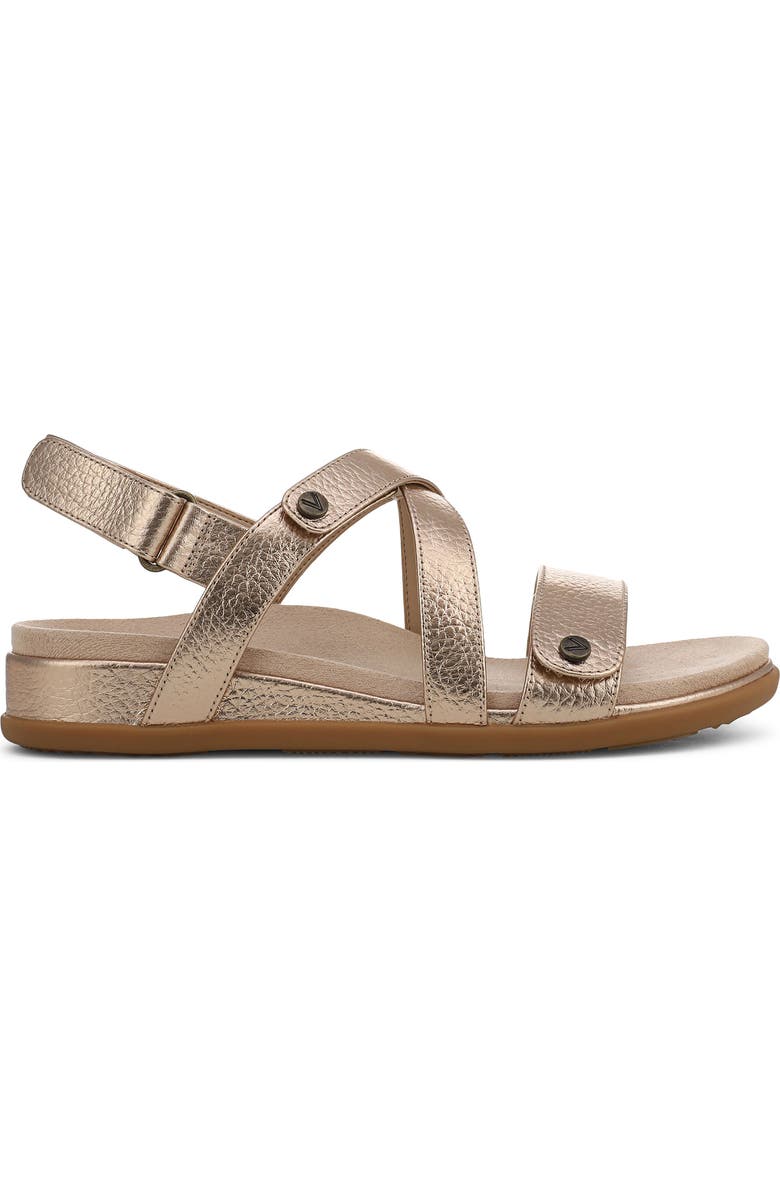 Vionic Cypress Sandal, Alternate, color, Bronze