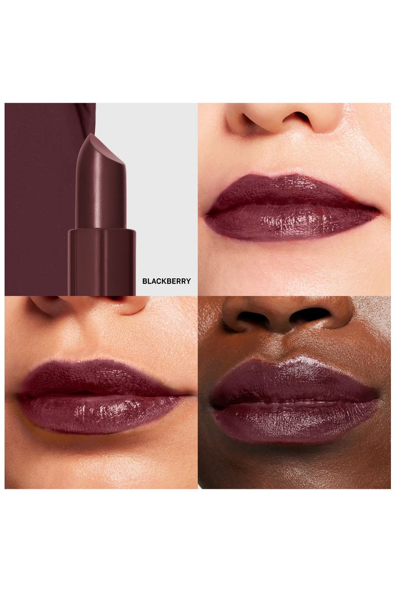 Crushed Lip Color Moisturizing Lipstick, Alternate, color, BLACKBERRY / DEEP BROWN BERRY