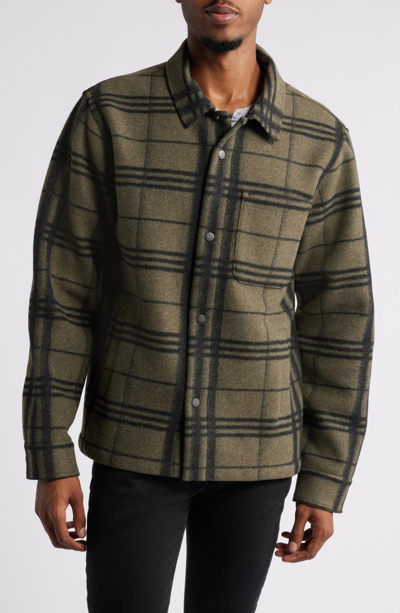 Vuori Ballard Check Shirt Jacket, Alternate, color, Oregano