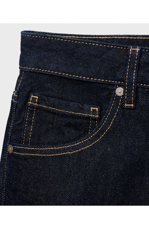 Mango Violeta High Waist Flare Leg Jeans In Blue