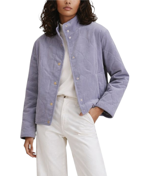 Corduroy Quilted Jacket