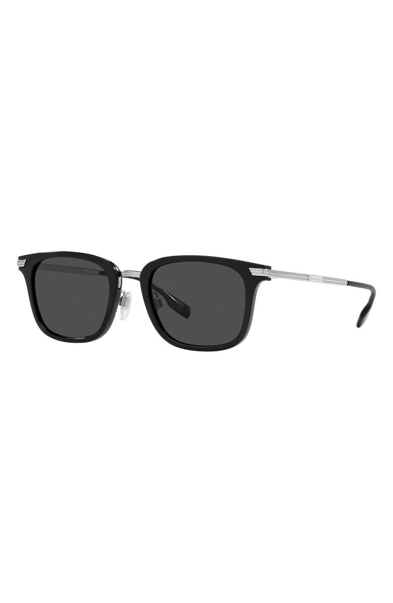 Burberry Peter 51mm Square Sunglasses, Alternate, color, 
