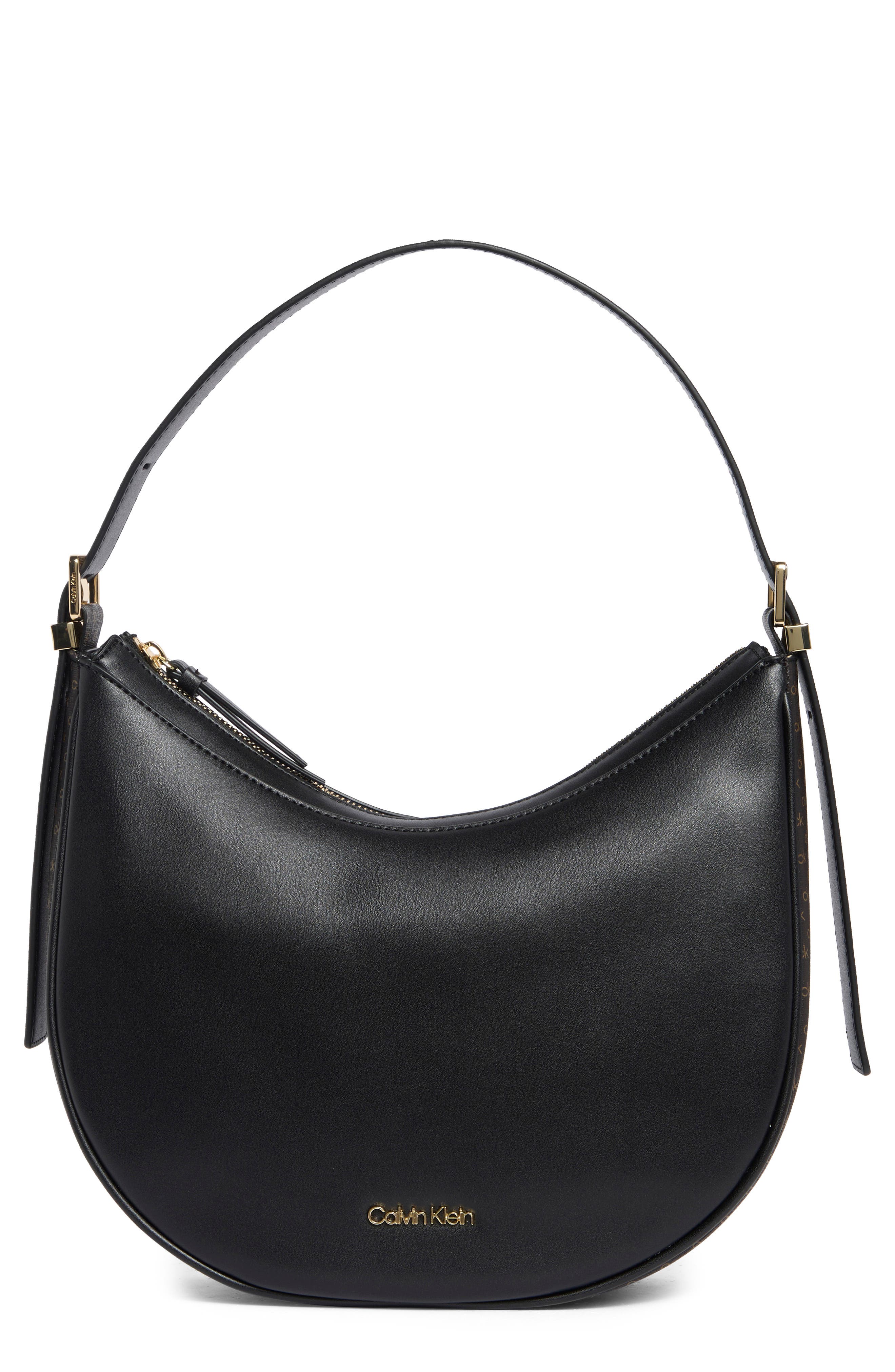 Calvin Klein Liliana Faux Leather Hobo Bag