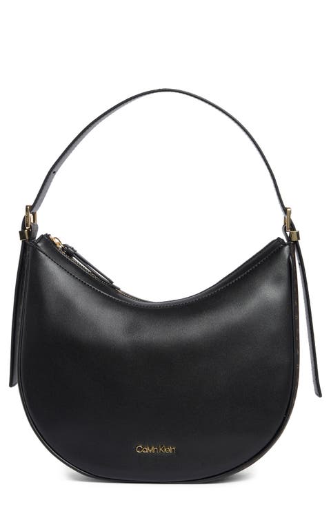 Liliana Faux Leather Hobo Bag