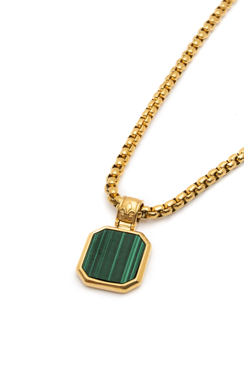 Nialaya Square Pendant Necklace