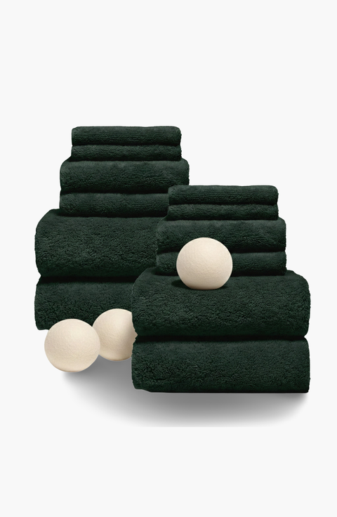 Ultraplush Australian Cotton Towel 12-piece Family Set