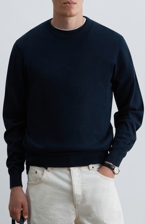 Round Neck Knit Sweater