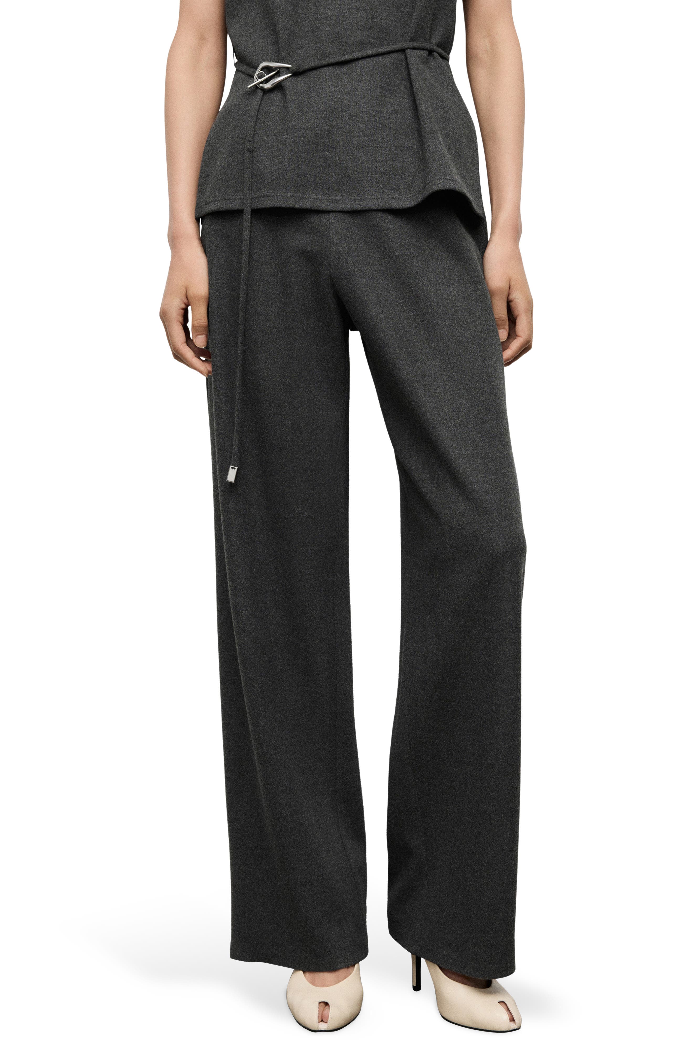Straight Leg Pull-On Pants