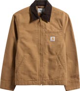 Carhartt Work In Progress Detroit Cotton Canvas Chore Jacket