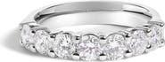 Haus of Brilliance 14K Gold 1 1/2 Ctw Diamond 7 Stone Band Ring