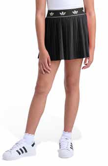 Pleated Mesh Skort