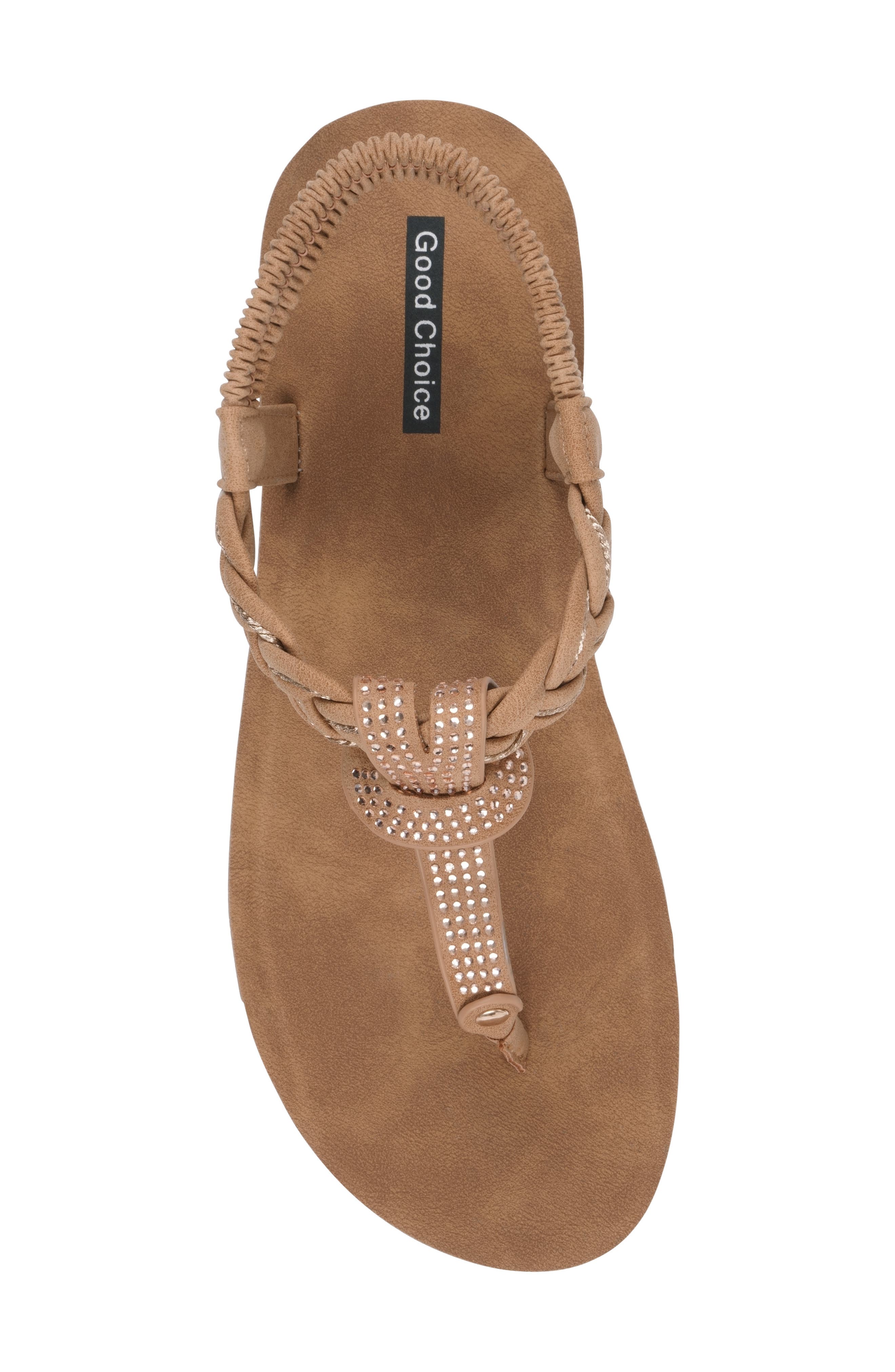 Ivana Platform Sandal, Alternate, color, TAN