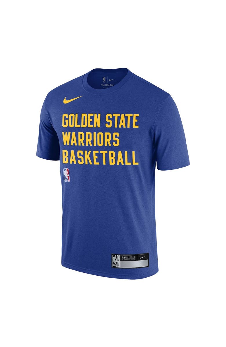 Nike Men's Nike Royal Golden State Warriors 2023/24 Sideline Legend Performance Practice T-Shirt, Alternate, color, Royal