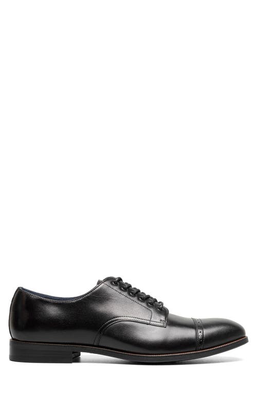 Stacy Adams William Cap Toe Oxford In Black