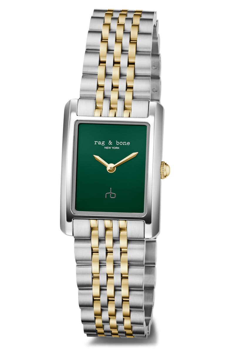 rag & bone Brynn Bracelet Watch, 22.5mm, Alternate, color, Two Tone