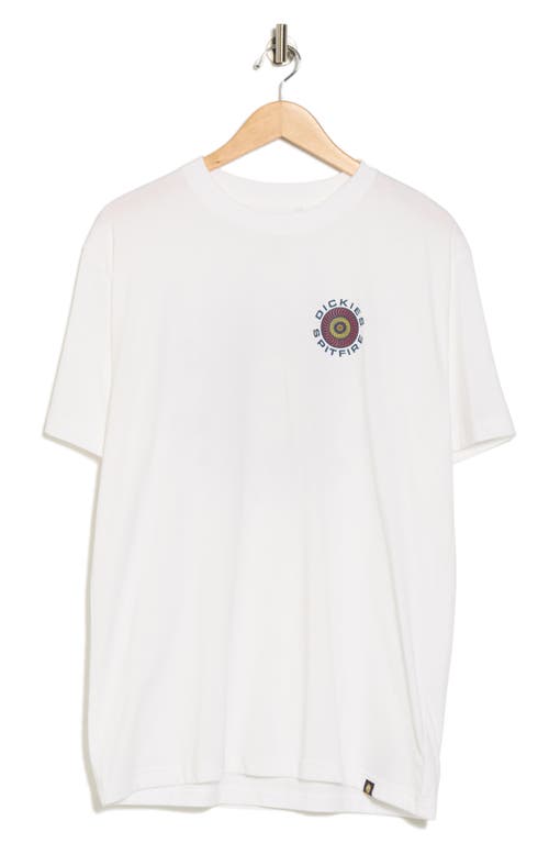 Dickies X Spitfire Cotton Graphic T-shirt In White
