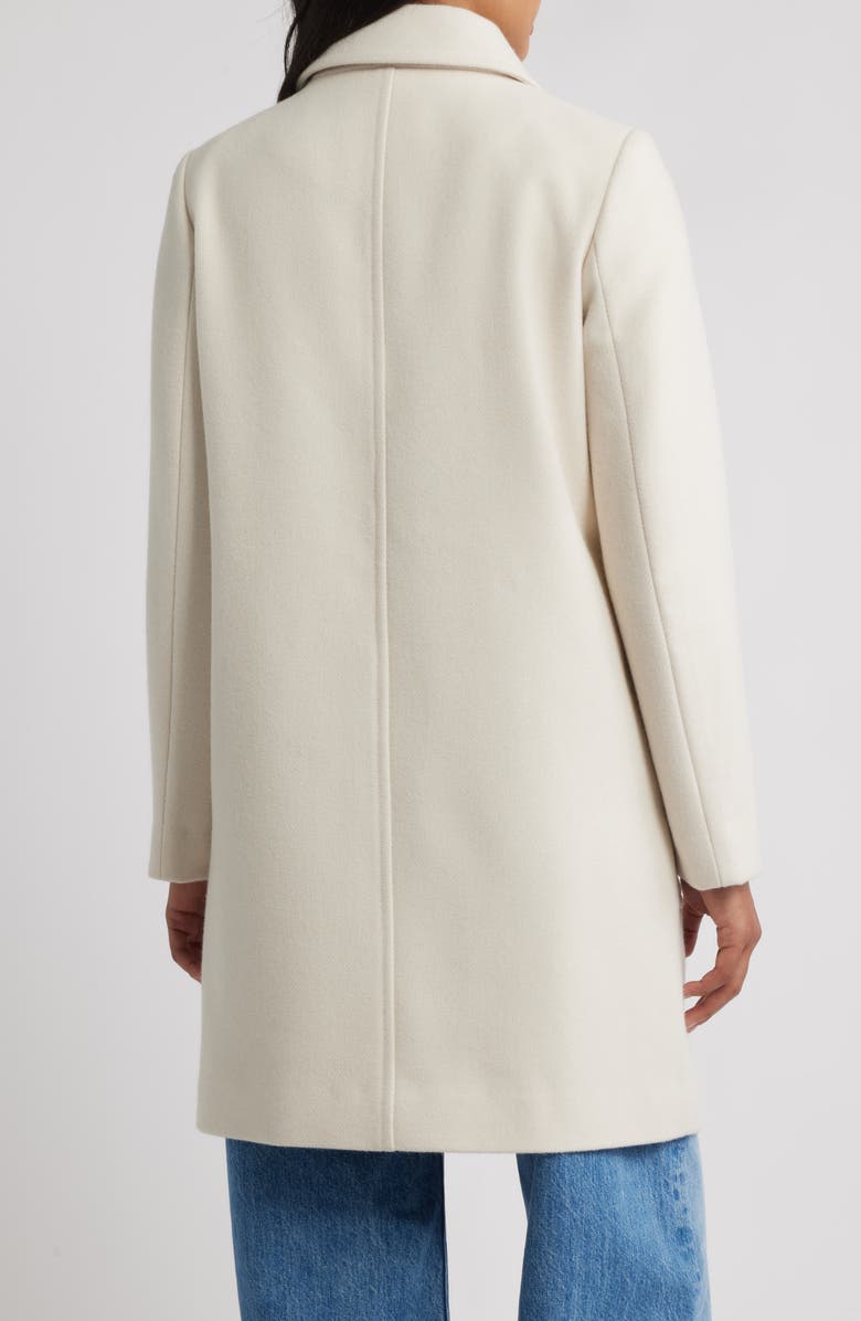 Sam Edelman Inset Waist Coat, Alternate, color, Modern Ivory