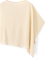 MANGO Raul Asymmetrical Hem Knit Cape