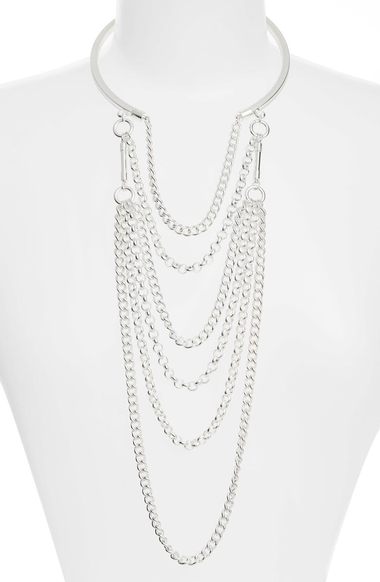 Karine Sultan Elia Layered Necklace, Alternate, color, 