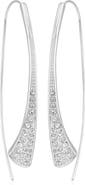 Vince Camuto Crystal Threader Earrings
