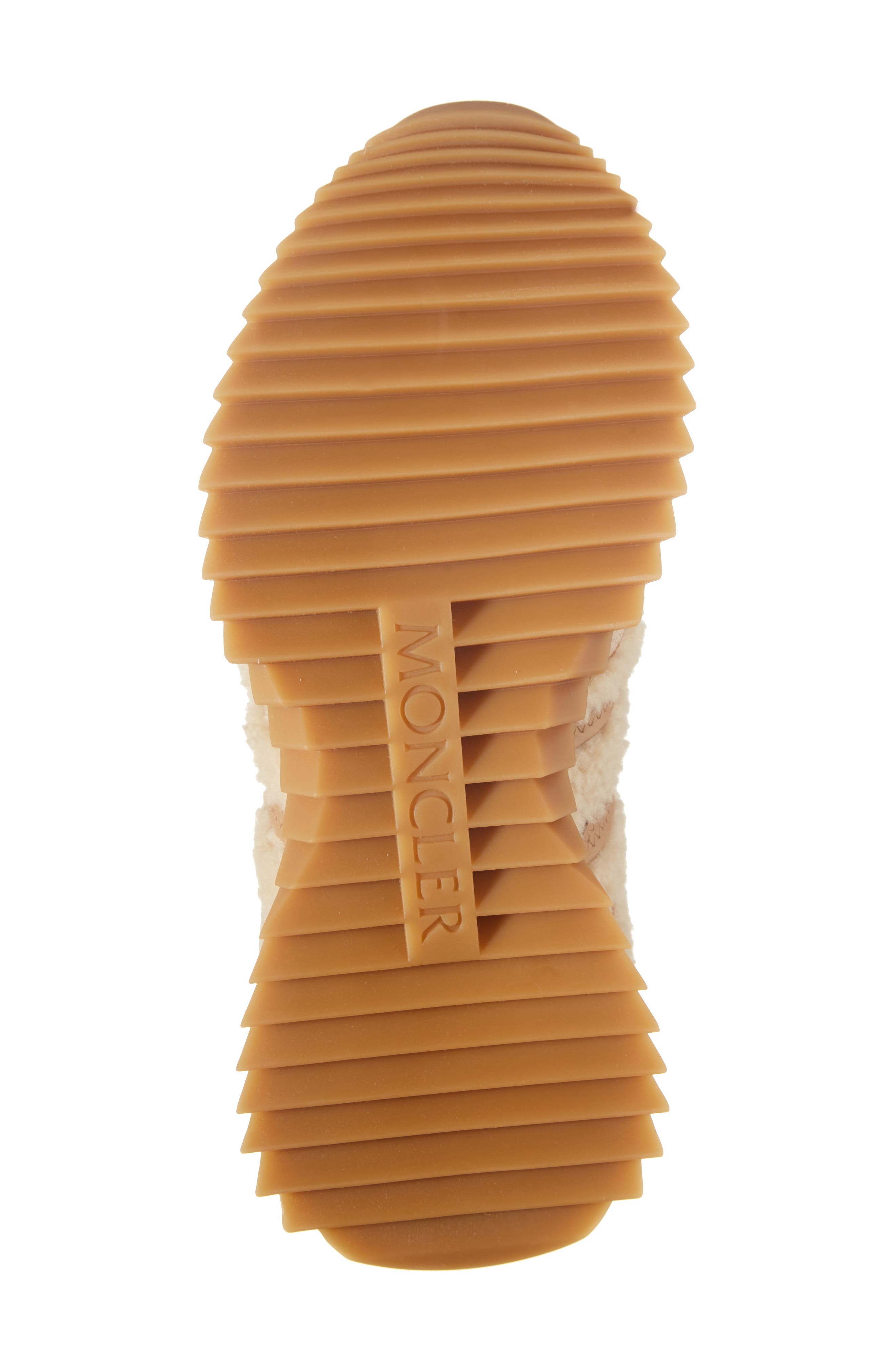 Moncler Pacey Genuine Shearling Sneaker, Alternate, color, 