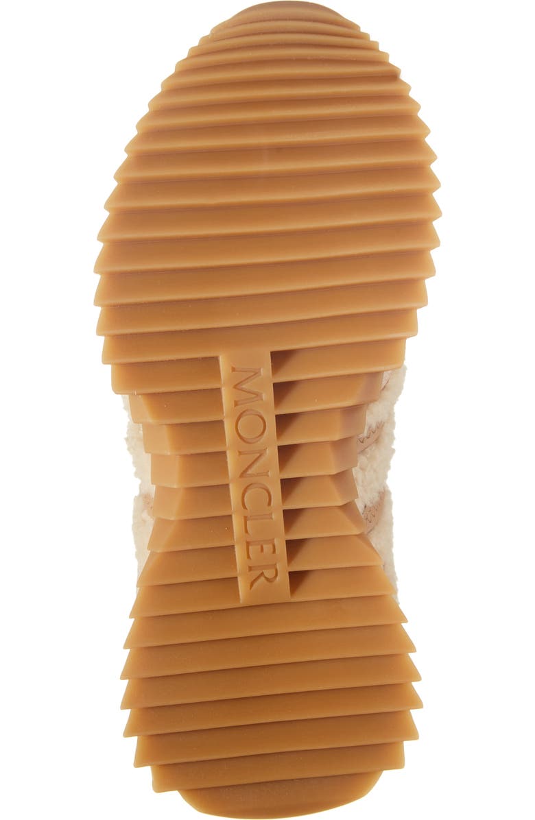 Moncler Pacey Genuine Shearling Sneaker, Alternate, color,