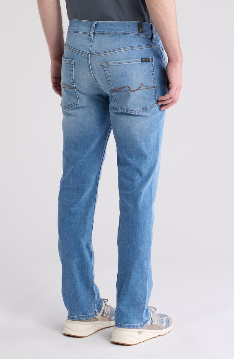 7 For All Mankind Straight Leg Jeans, Alternate, color,