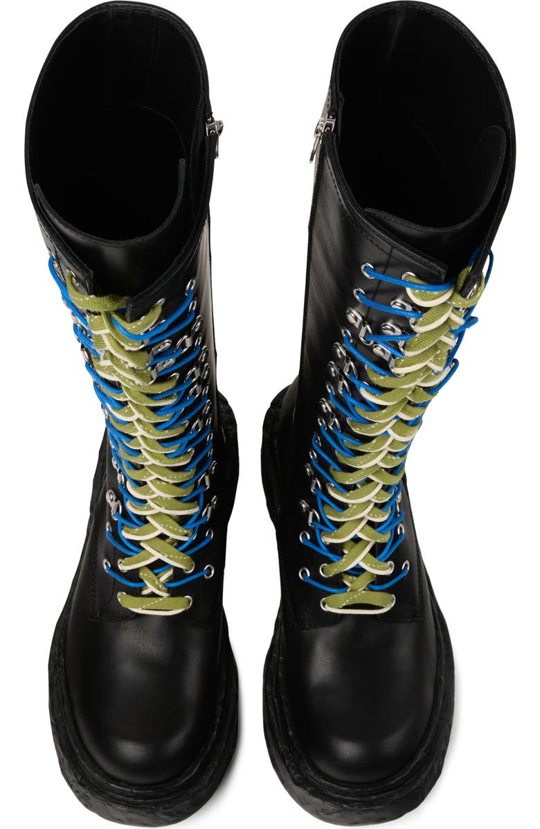 Camper Lab Vamonos Combat Boot, Alternate, color, Black