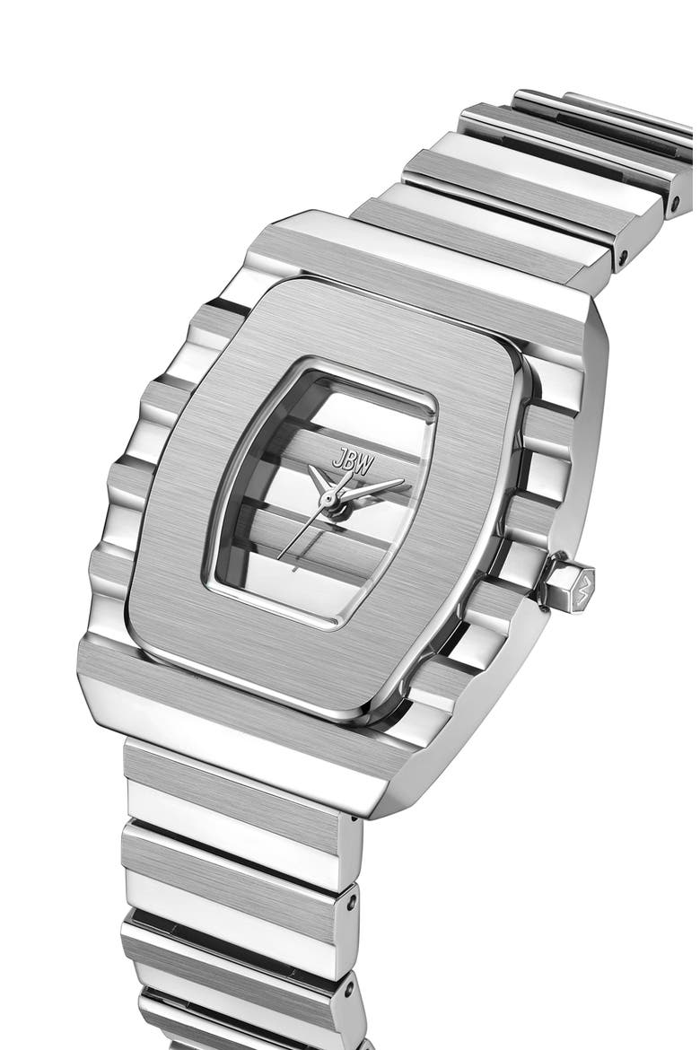 Atlas Bracelet Watch, 34mm, Alternate, color, STAINLESS STEEL