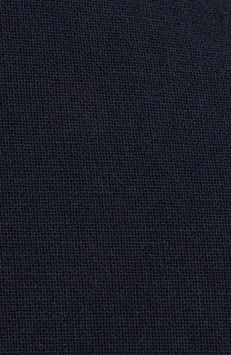 Thom Browne Oversize Sleeveless Cotton Blend Blazer, Alternate, color, Navy