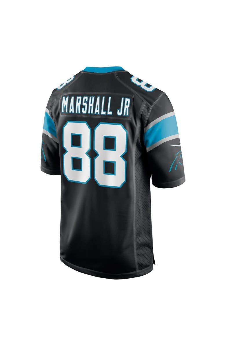 Nike Men's Nike Terrace Marshall Jr. Black Carolina Panthers 2021 NFL Draft Pick Player Game Jersey, Alternate, color, 