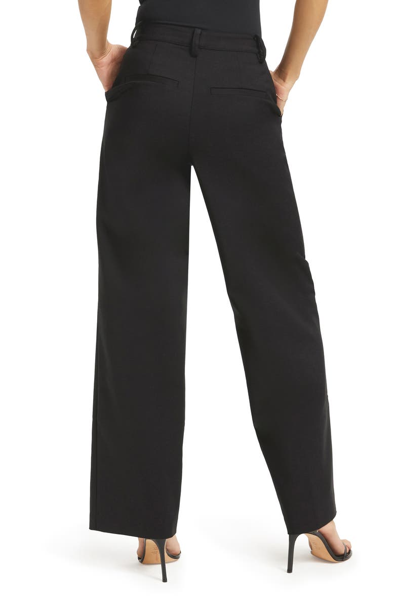 Good American Wide Leg Trousers, Alternate, color,