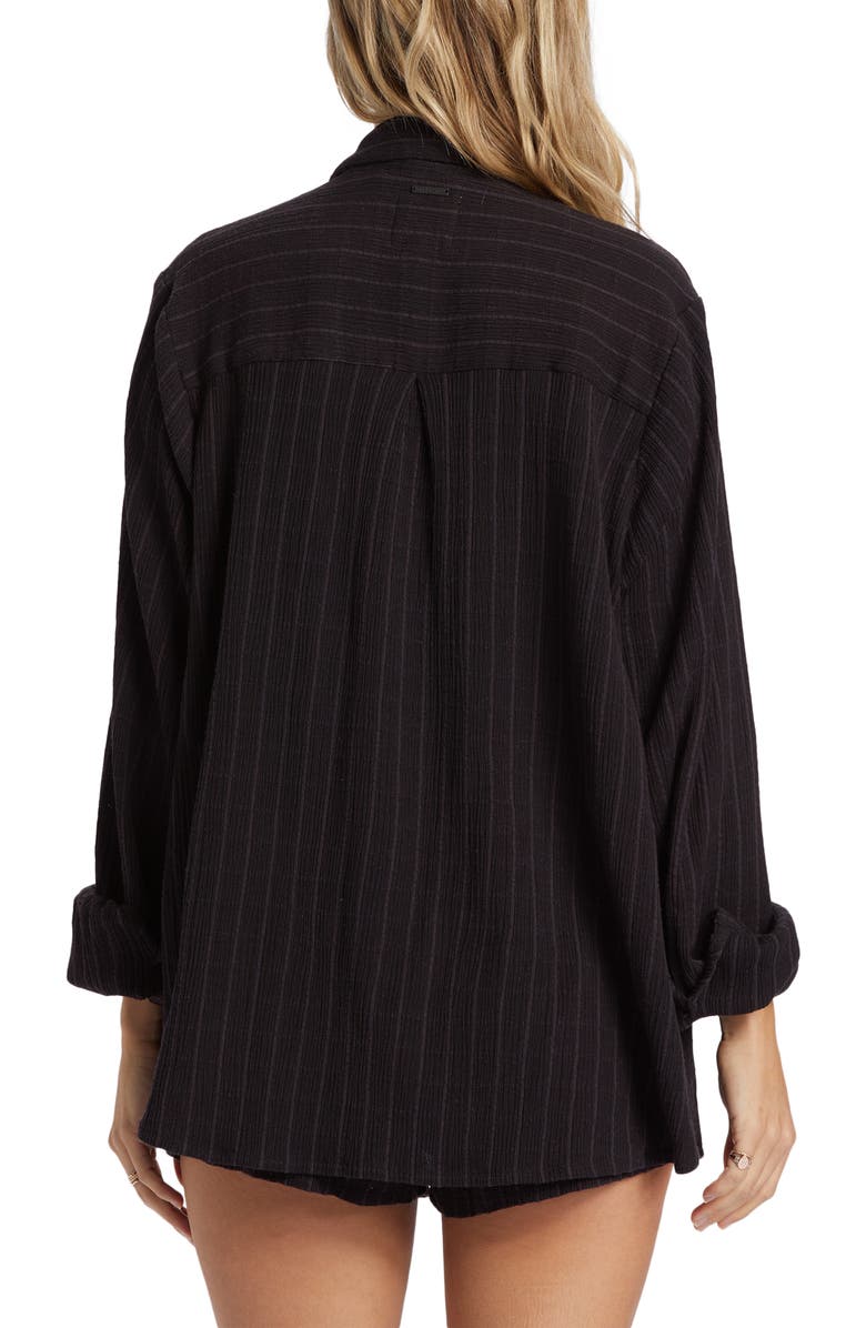 Billabong Swell Gauze Button-Up Shirt, Alternate, color, 