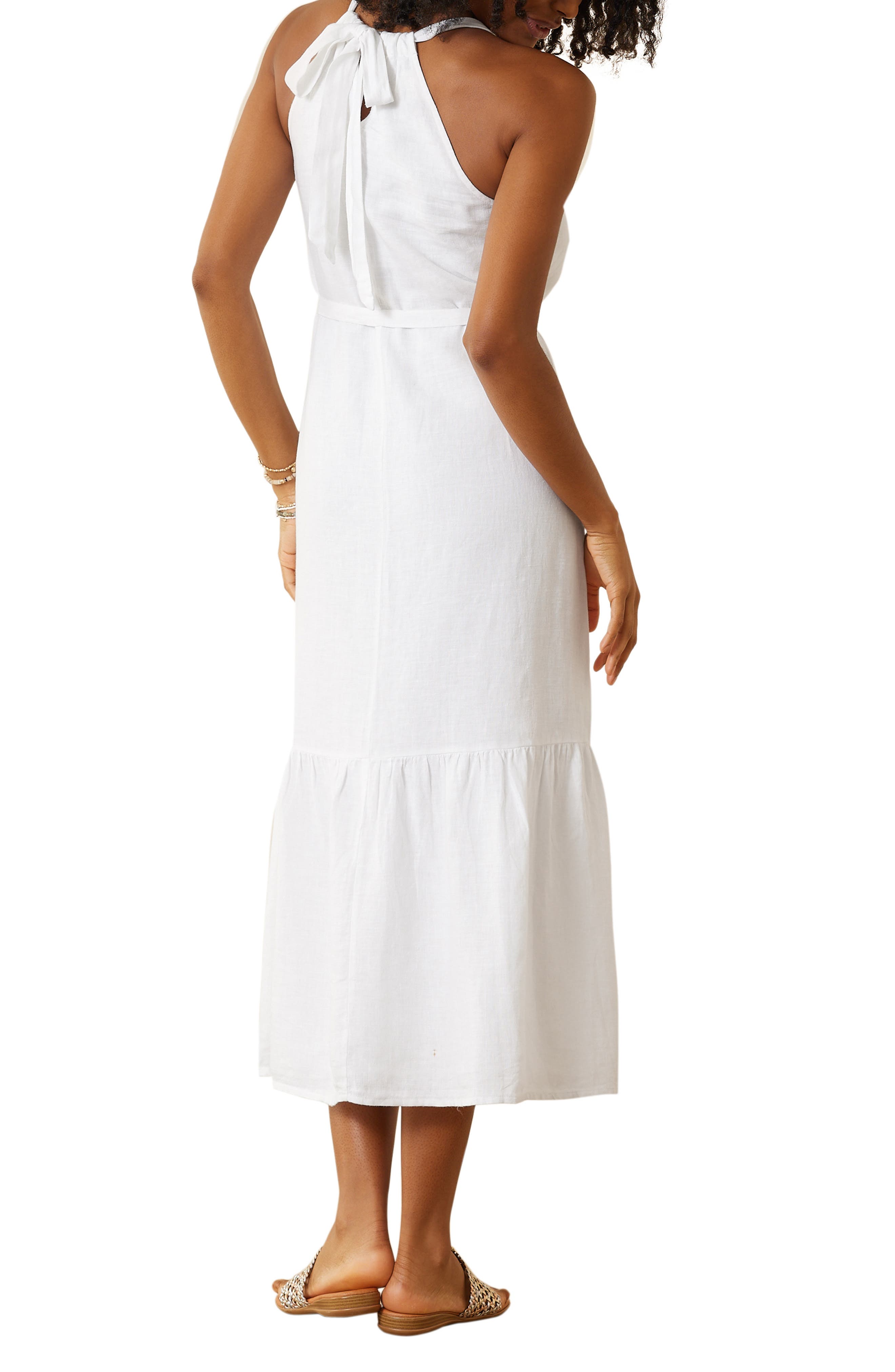 Tommy Bahama Coastalina Embellished Linen Sundress (Women) | Nordstromrack