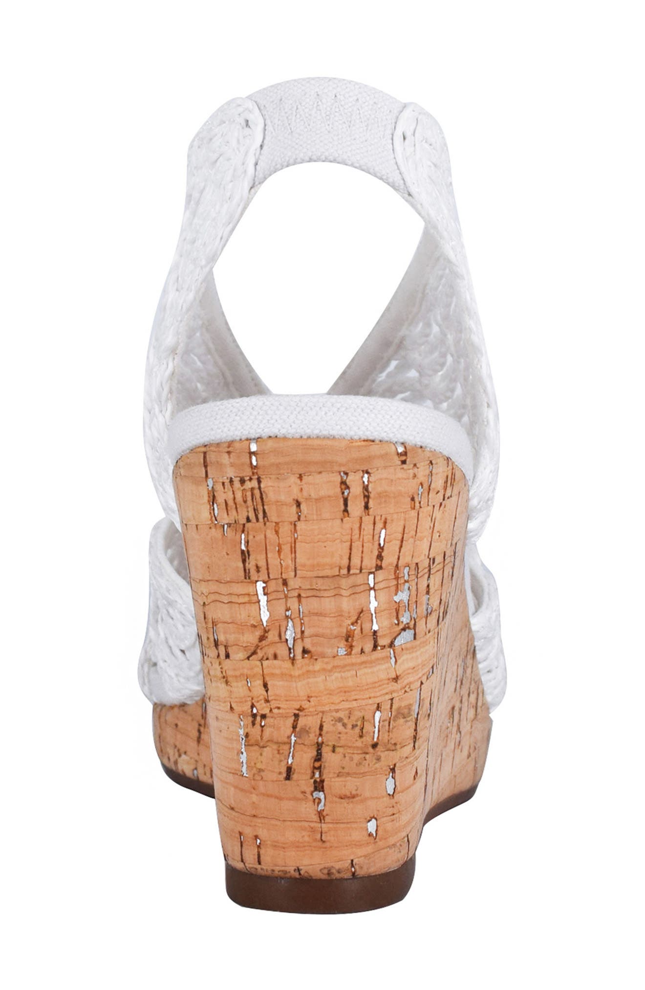 Impo Terinee Woven Raffia Strappy Wedge Sandal, Alternate, color, 