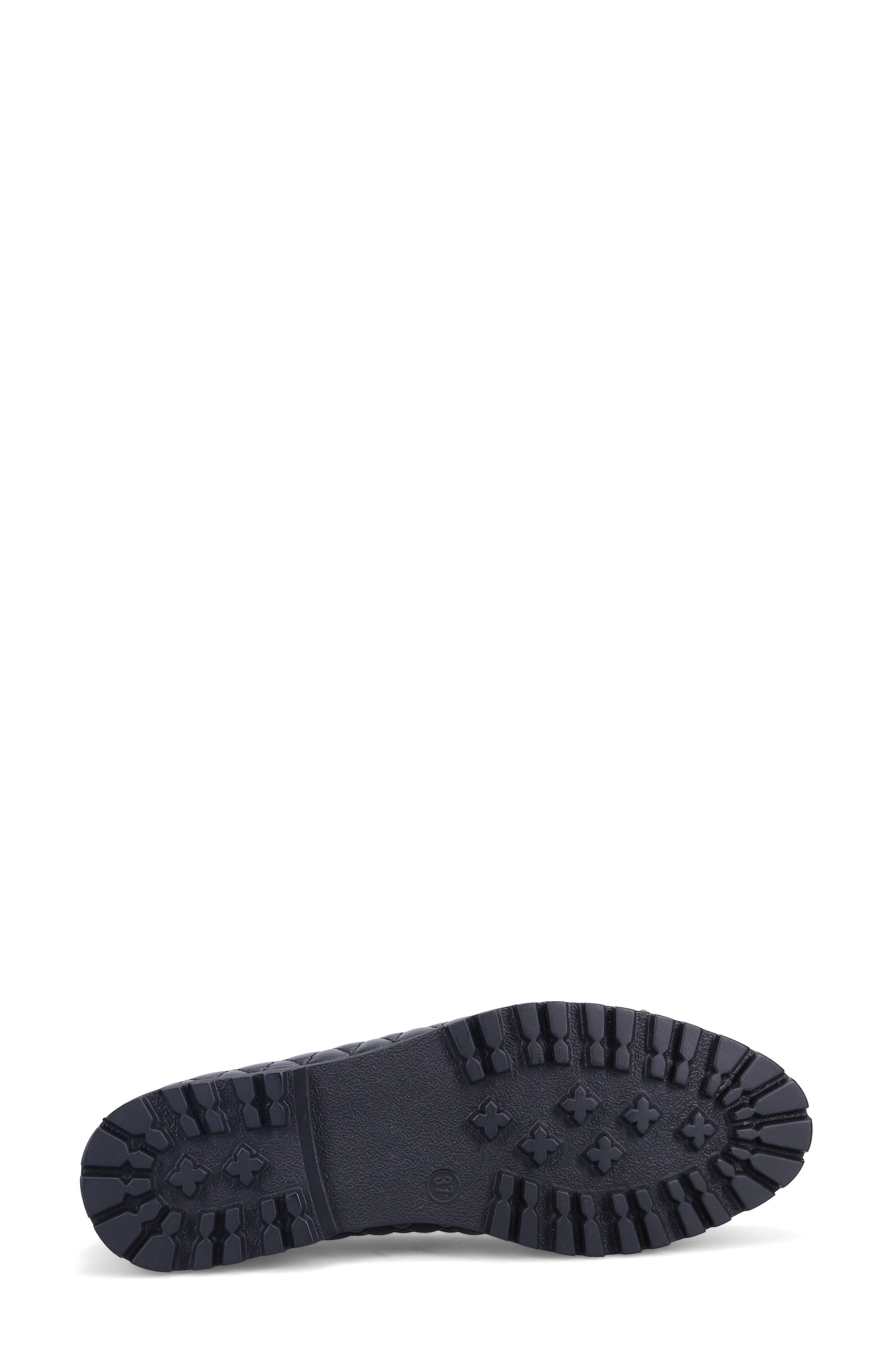 Ilonna Leather Skimmer, Alternate, color, ONYX