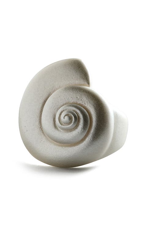Marina Shell Statement Ring