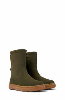 Camper Kids' Kiddo Faux Fur Lined Mid Boot
