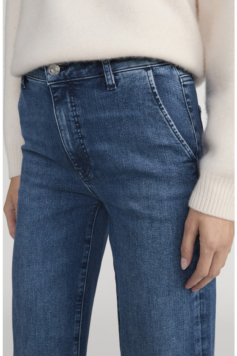The High Waist Straight Leg Trouser Jeans, Alternate, color, FOXLEY