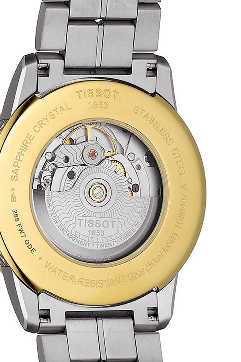 Men's Luxury Powermatic 80 Two-Tone Bracelet Watch, 41mm, Alternate, color, IVORY