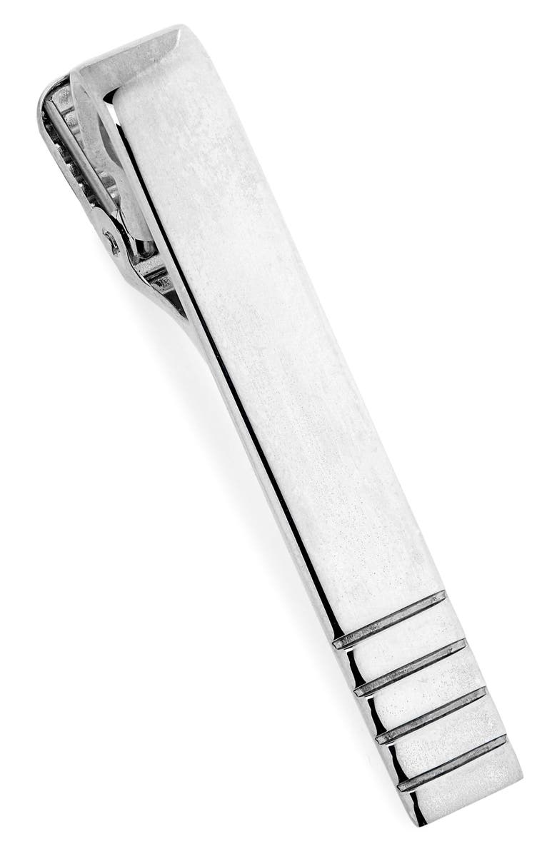 Thom Browne Sterling Silver Tie Bar, Main, color, Silver