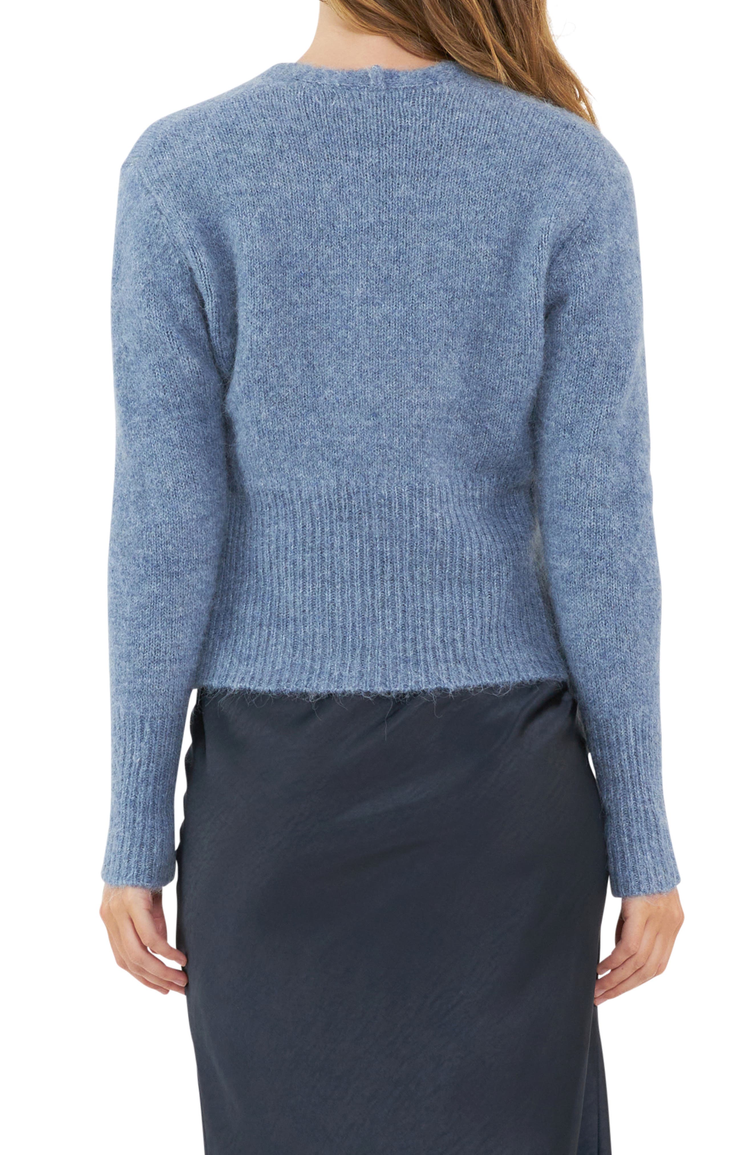 Nala Twist Front Maternity/Nursing Sweater - image 2