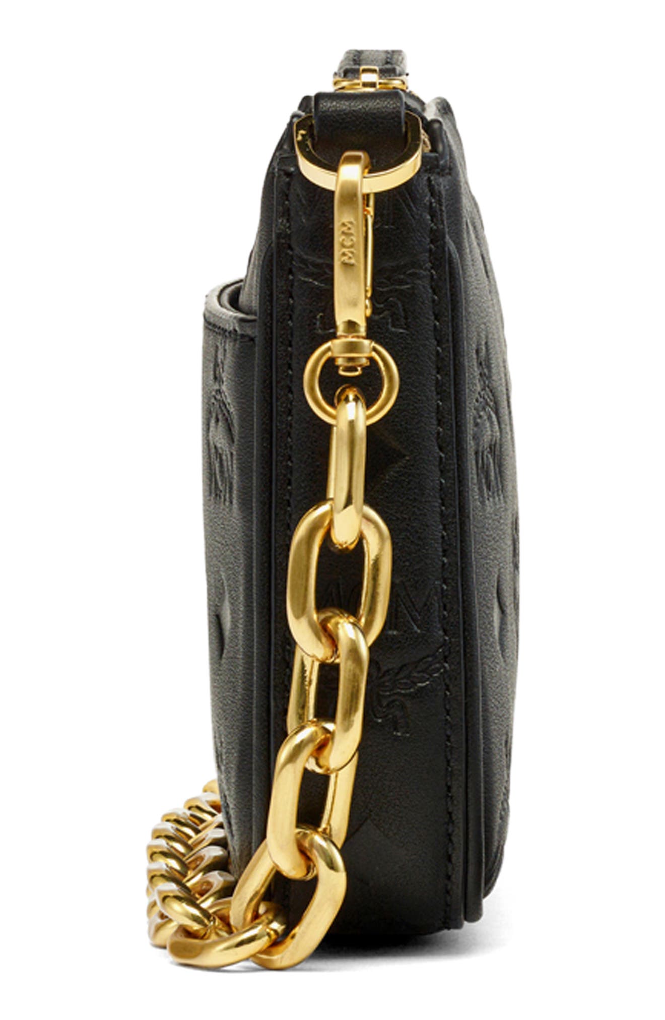 MCM Aren Mini Pouch Crossbody, Alternate, color, 