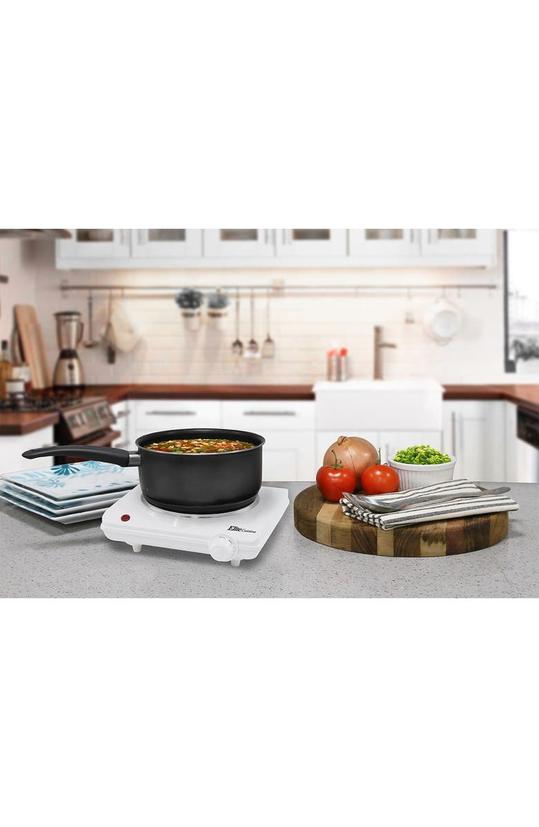 MAXI-MATIC Elite Cuisine Electric Single Buffet Burner, Alternate, color,