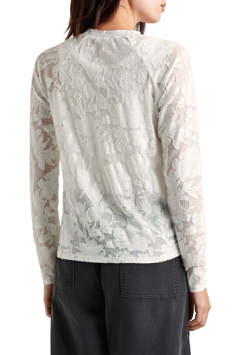 Cecelia Floral Long Sleeve Top, Alternate, color, PALE OAK