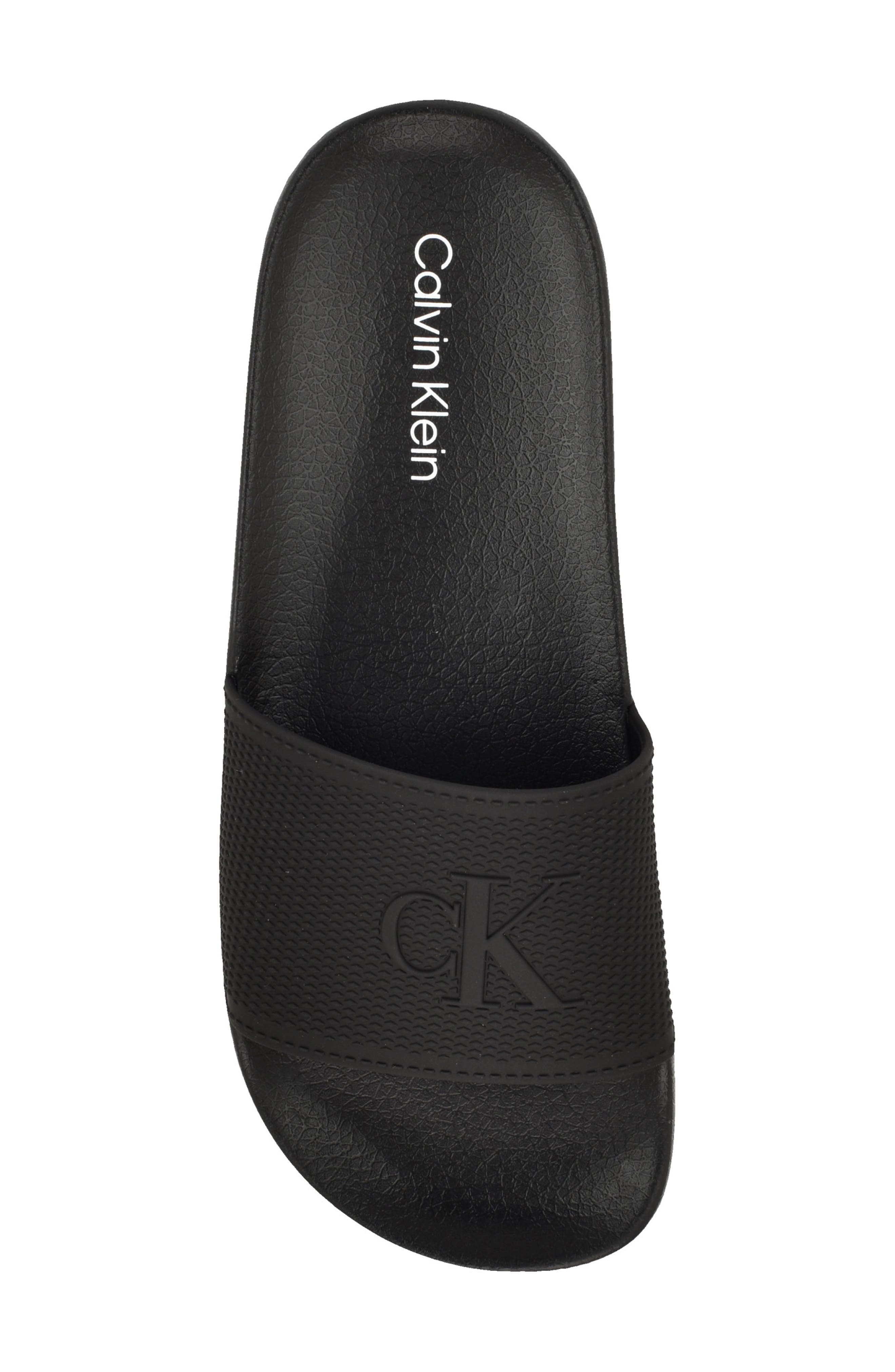 Calvin Klein Adair Slide Sandal, Alternate, color, Black